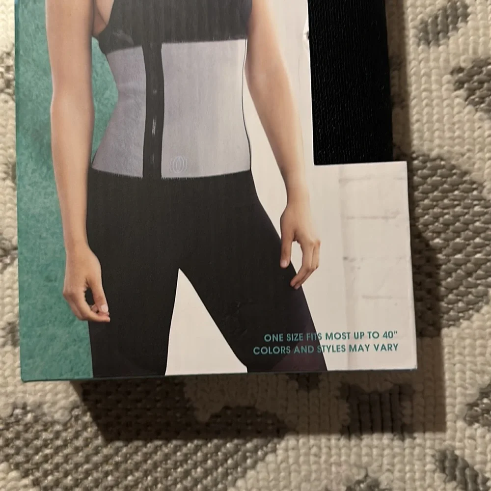 Workout Exercise Zippered Slimmer Belt NEW - Picture 3 of 8